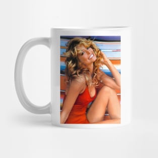 farrah fawcett Mug